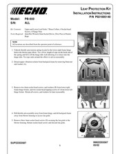 Echo PB-650 Instrucciones De Instalación