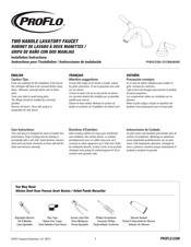 PROFLO PFWSC5240 CP Instrucciones De Instalación