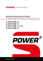 STAMOS POWER2 S-CUTTER 40PFC Manual De Instrucciones