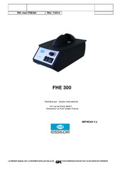 Essilor FHE 300 Manual De Instrucciones, Uso Y Conservación