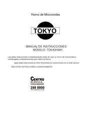 Tokyo TOK40HWH Manual De Instrucciones