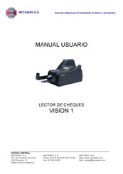 Mecaban VISION 1 Manual Usuario