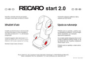 Recaro start 2.0 Manual Del Usuario