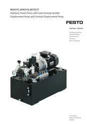 Festo 8065076 Manual De Usuario