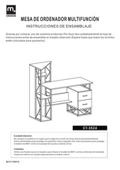 m+ CT-3524 Instrucciones De Ensamblaje