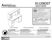 Dorel Ameriwood 9112083ST Instrucciones De Montaje