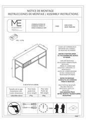 MARCKERIC EDEA 3DR 14350 Instrucciones De Montaje