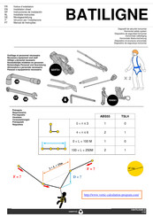 Vertic BATILIGNE Instrucciones De Instalación