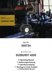 LED's work DUOBURST 4000 Instrucciones De Uso