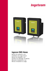 Ingeteam Ingecon EMS Home 6TL Manual De Instalacion Y Uso