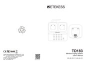 Retekess TD183 Manual Del Usuario