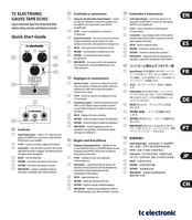 Tc Electronic GAUSS TAPE ECHO Manual De Instrucciones