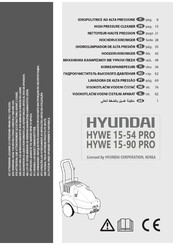 Hyundai HYWE 15-54 PRO Manual De Instrucciones