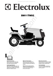 Electrolux BM11TM92 Manual De Las Instrucciones