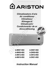 Ariston A-DW09-HBX Manual De Instrucciones