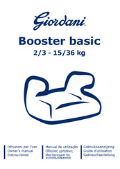 Giordani Booster basic Manual De Instrucciones