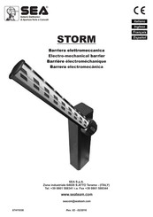 SEA STORM Manual De Instrucciones