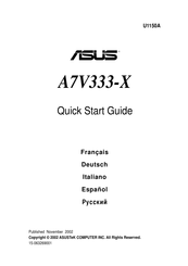 Asus A7V333-X Guia De Inicio Rapido