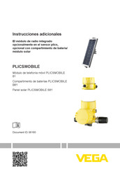 Vega PLICSMOBILE S81 Instrucciones Adicionales