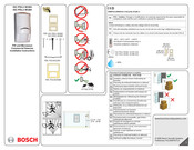 Bosch ISC-PDL1-W18H Manual De Instrucciones