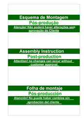 BOBOCHIC Paris AUSTIN 900x1600x400 Instrucciones De Montaje