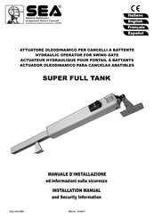 SEA SUPER FULL TANK Manual De Instalación