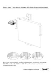 SMART Board 480iv-A Manual De Instrucciones