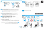 HP LaserJet Pro MFP M181 Manual De Instrucciones