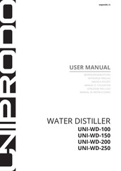 UNIPRODO UNI-WD-200 Manual Del Usuario