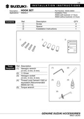Suzuki 46200-26850 Instrucciones De Instalación