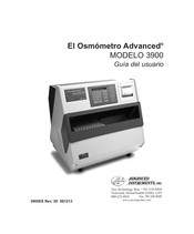 Advanced Instruments Advanced 3900 Guia Del Usuario