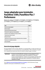 Allen-Bradley 2711P-RAAT7 Instrucciones De Instalación