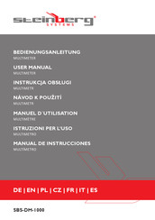 Steinberg SBS-DM-1000 Manual De Instrucciones