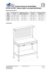WilTec 61189 Instrucciones De Ensamblaje
