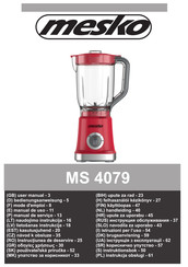 Mesko MS 4079 Manual De Uso