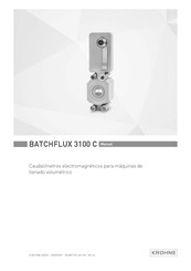 KROHNE BATCHFLUX 3100 C Manual