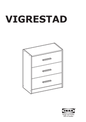 IKEA VIGRESTAD Manual De Instrucciones