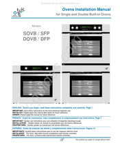 FCI Home Appliances DOVB/DFP Manual Del Usuario