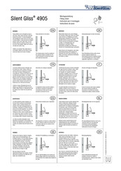 Silent Gliss 4905 Instrucciones