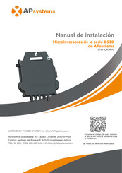 APsystems DS3D Serie Manual De Instalación