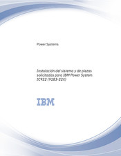 IBM Power System IC922 Instrucciones De Instalación