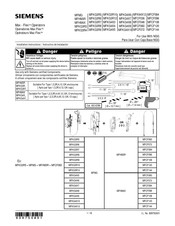 Siemens Max-Flex MFKG3R9 Instructivo De Instalación