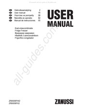 Zanussi ZRB936PW2 Manual De Instrucciones