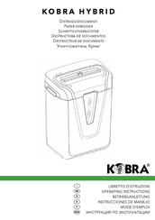 Kobra HYBRID Instrucciones De Manejo