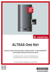 Ariston ALTEAS ONE NET 24 Instrucciones Tecnicas Para La Instalacion Y El Mantenimiento