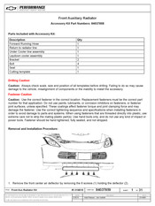 Chevrolet Performance 84037858 Instrucciones De Montaje