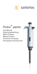 Sartorius Proline Manual Usuario