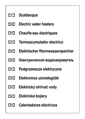 Ariston SG 150 Manual De Instrucciones