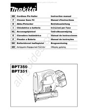 Makita BPT350 Manual De Instrucciones