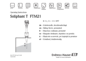 Endress+Hauser Soliphant T FTM21 Instrucciones De Operación